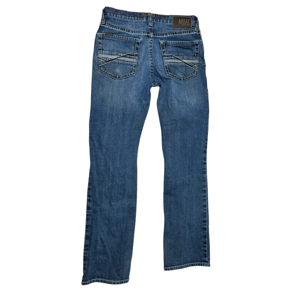 Ariat M4 Preston Relaxed Fit Bootcut Jeans Men's 31 x 34 Western Cowboy Rodeo - Picture 5 of 16